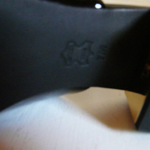 NEW Tory Burch size 7new black Juliana patent leather mules #49709 - Picture 13 of 15